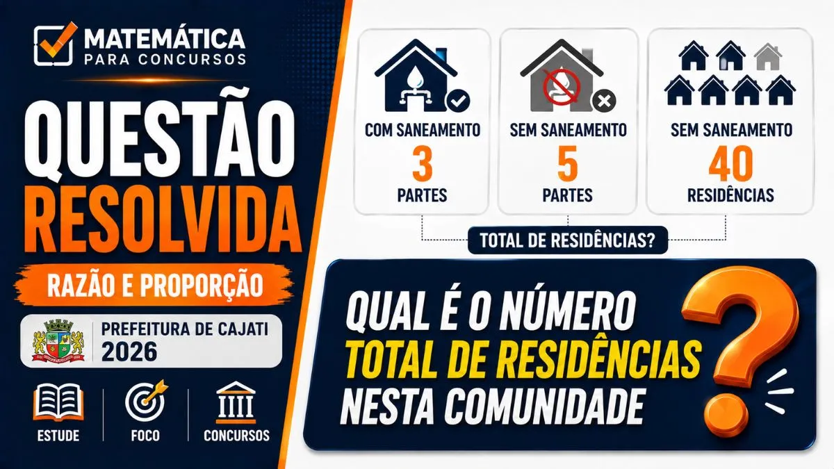 Razão e Proporção Prefeitura de Cajati