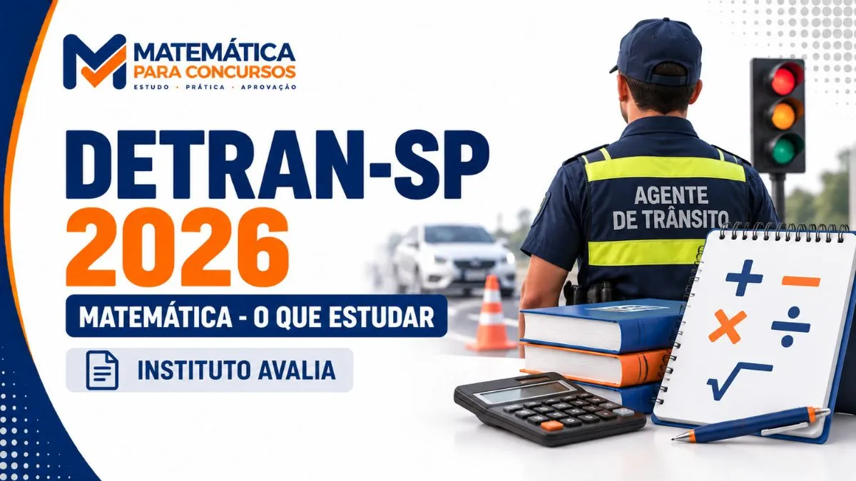 Matemática DETRAN-SP 2026