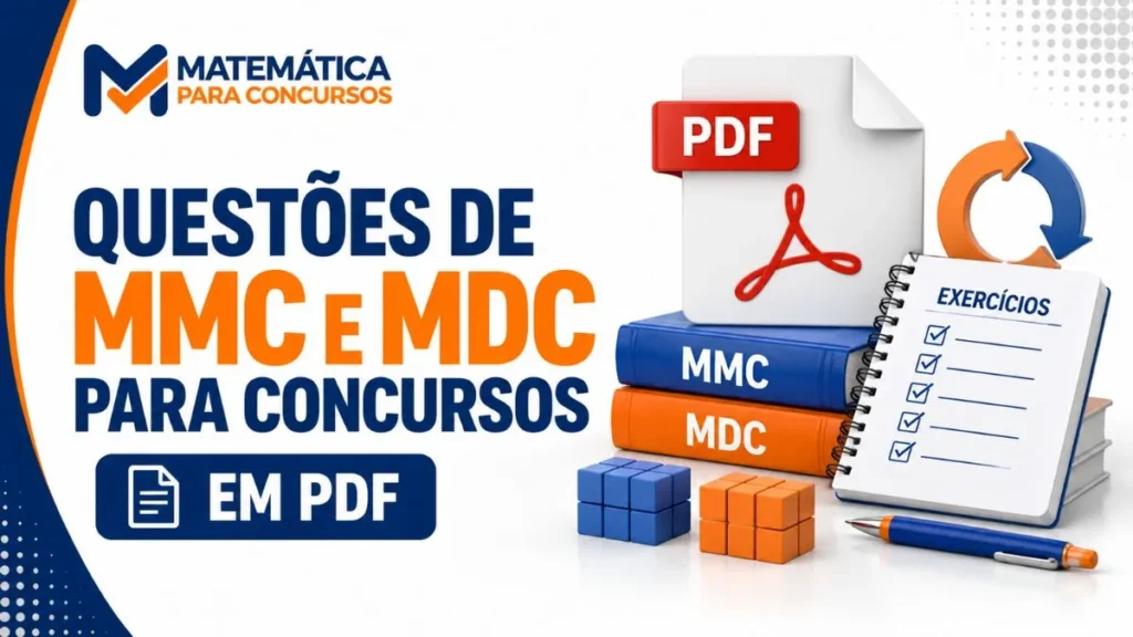 questões de MMC e MDC para concursos