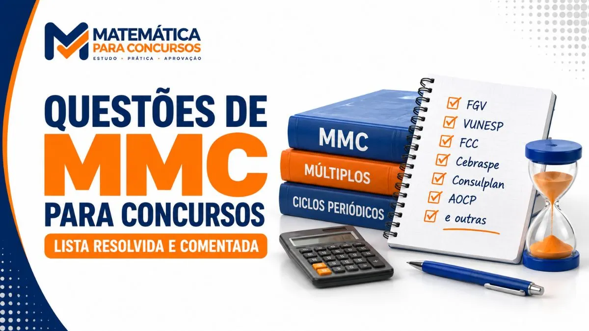 questoes de mmc para concursos